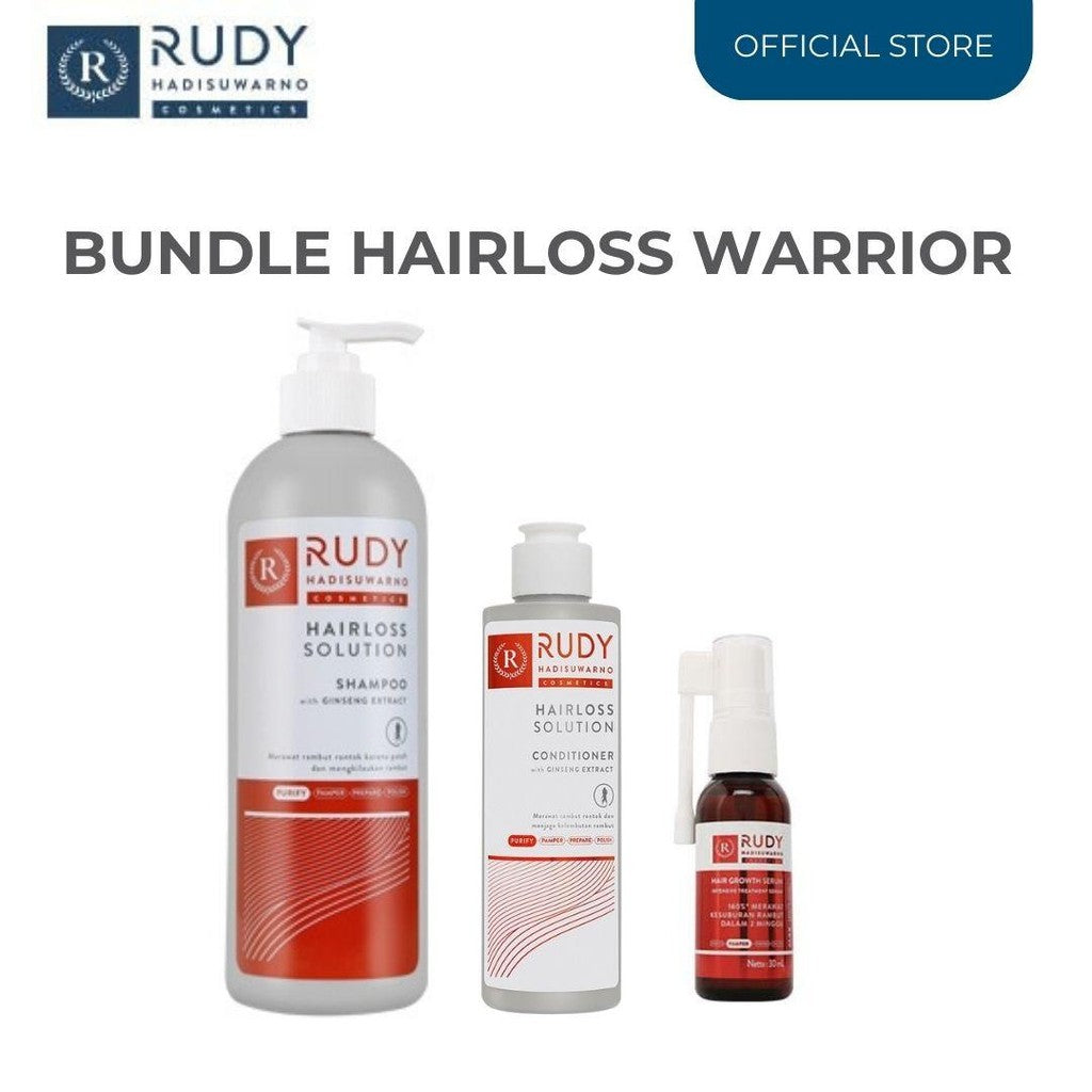 [BUNDLE] Rudy Hadisuwarno Hairloss Warrior