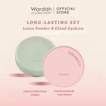 WARDAH Colorfit HD Blurify Loose Powder + Colorfit Perfect Glow Cushion / Colorfit 5D Blur Cloud Cushion - Bedak Tabur Tahan Minyak Halus Long Lasting Oil Control - Makeup