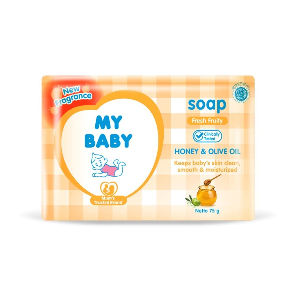 My Baby Bar Soap 60g - Sabun Batang Mandi Bayi Satuan Murah