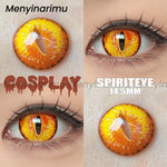 Eyeshare Softlens Big Eyes Merah Biru Ungu Abu-abu Merah Muda 14.5MM 1Pasang Lensa Kontak Cosplay Mata Halloween Softlen