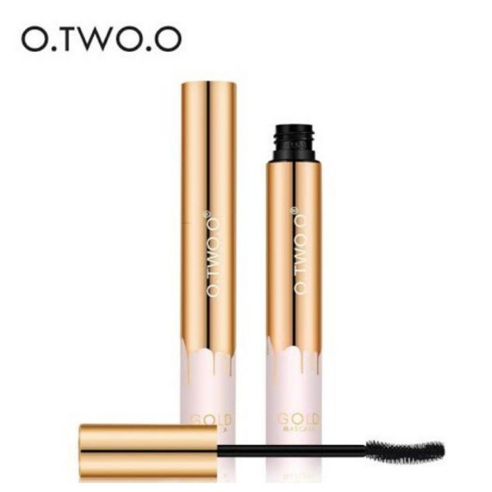 O.TWO.O Waterproof Gold Mascara Curling Long Lasting