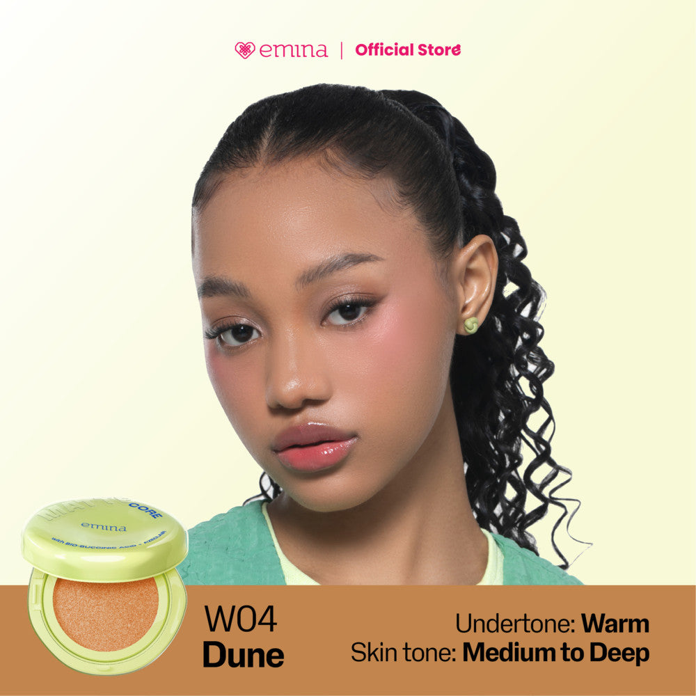 [SPECIAL 11.11] NEW! Emina Glow & Matte 3in1 Skincare Cushion SPF 50 PA++++ 13 G | Flawless Lightweight Make Up Foundation Glowing Skin Transferproof Full High Coverage Bedak Waterproof Sweatproof Dewy Moisturizer Hydrating Barrier Non-Comedogenic BB Crea