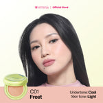 [SPECIAL 11.11] NEW! Emina Glow & Matte 3in1 Skincare Cushion SPF 50 PA++++ 13 G | Flawless Lightweight Make Up Foundation Glowing Skin Transferproof Full High Coverage Bedak Waterproof Sweatproof Dewy Moisturizer Hydrating Barrier Non-Comedogenic BB Crea