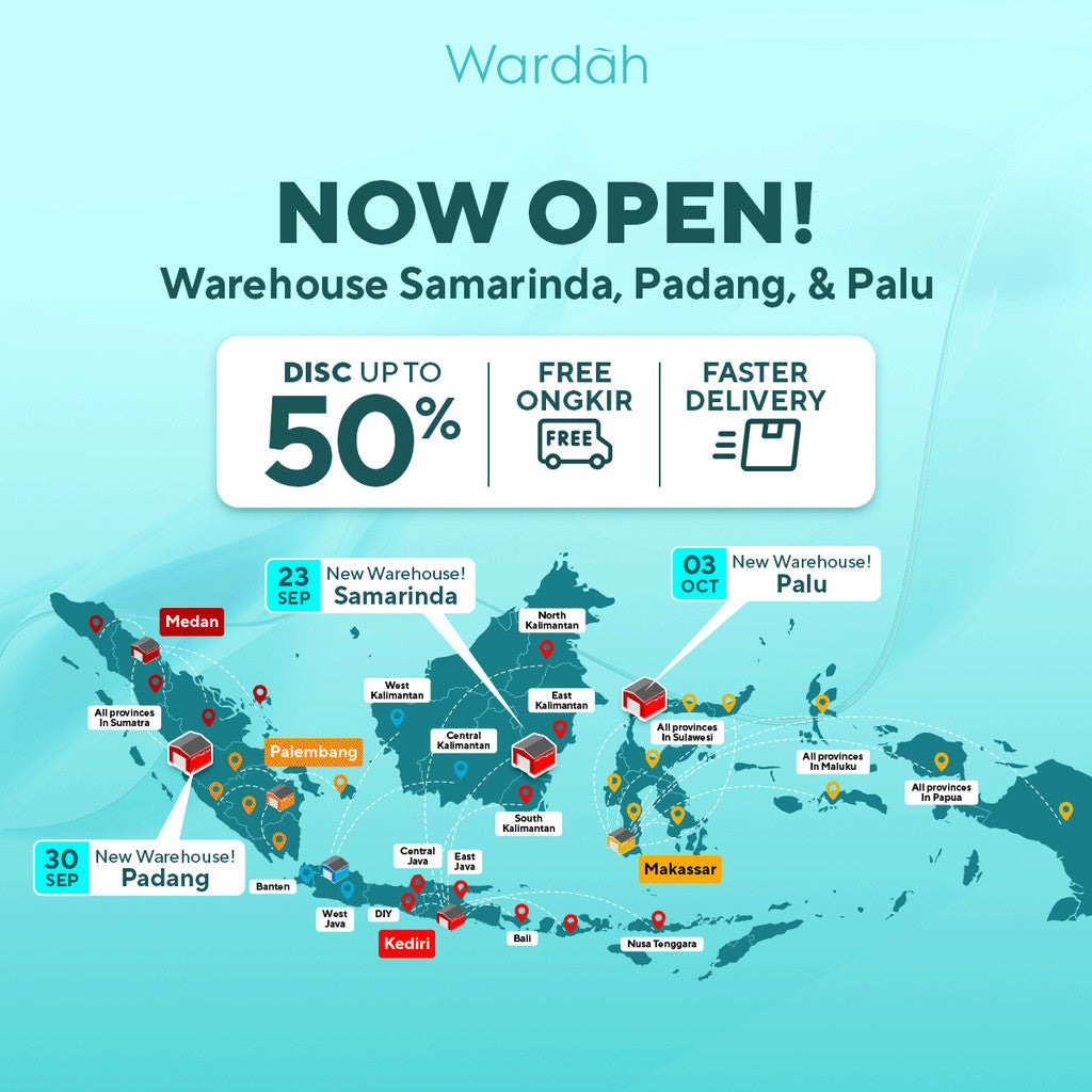 [EXCLUSIVE PACKAGE NEW WAREHOUSE FREE CLAY MASK!] Wardah Paket Skincare - UV Shield Acne Calming Sunscreen SPF 35 PA+++, Crystal Secret NMF Amino + AHA PHA Clarifying Foaming Cleanser 100 ml, Crystal Secret Dark Spot Brightening Serum 20 ml - Skincare