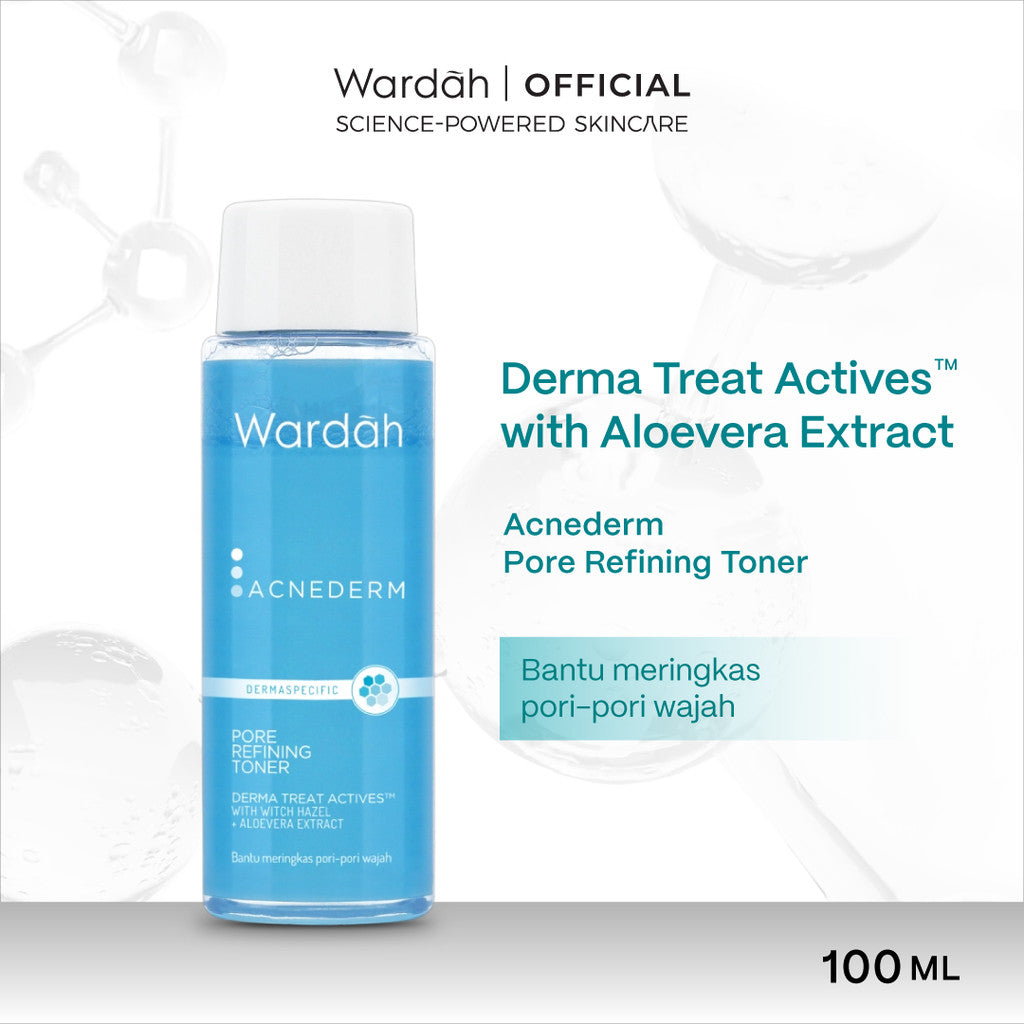 Wardah Toner All Series - Acnederm, Lightening, Crystal Secret, Renew You, Hydra Rose