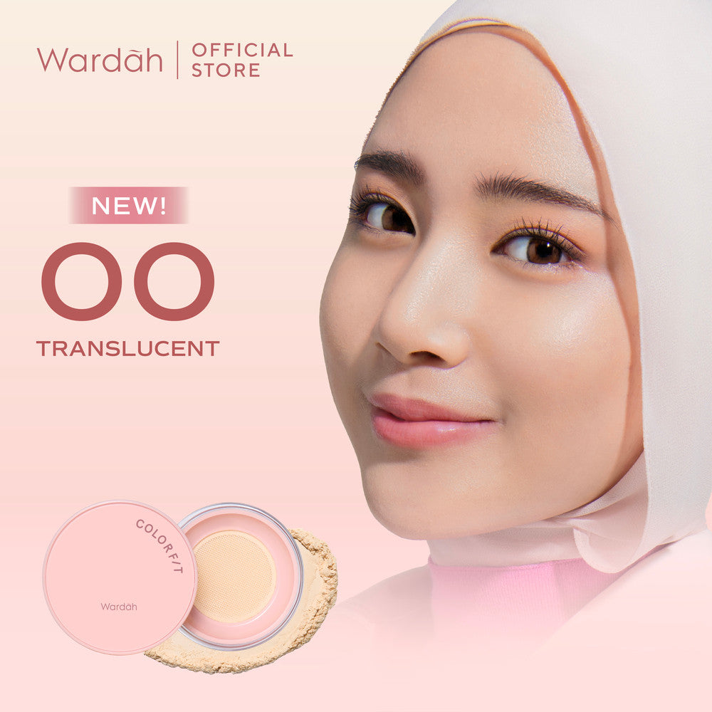 NEW! WARDAH Colorfit HD Blurify Loose Powder + WARDAH Lightening Fresh BB Tint 15ml - Base Makeup Super Ringan Habis Mandi SPF 32 PA+++ Serum Niacinamide, Flawless, Tahan Lama Air Keringat, Bedak Tabur Anak Sekolah Halus Long Lasting Oil Control - Makeup