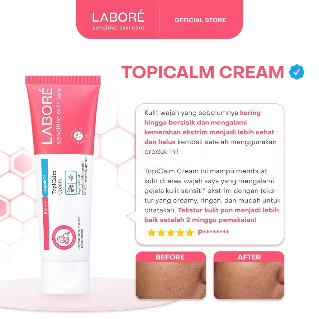 [Creator Picks] LABORÉ Sensitive Skin Care BiomeRepair TopiCalm Cream 85 ml