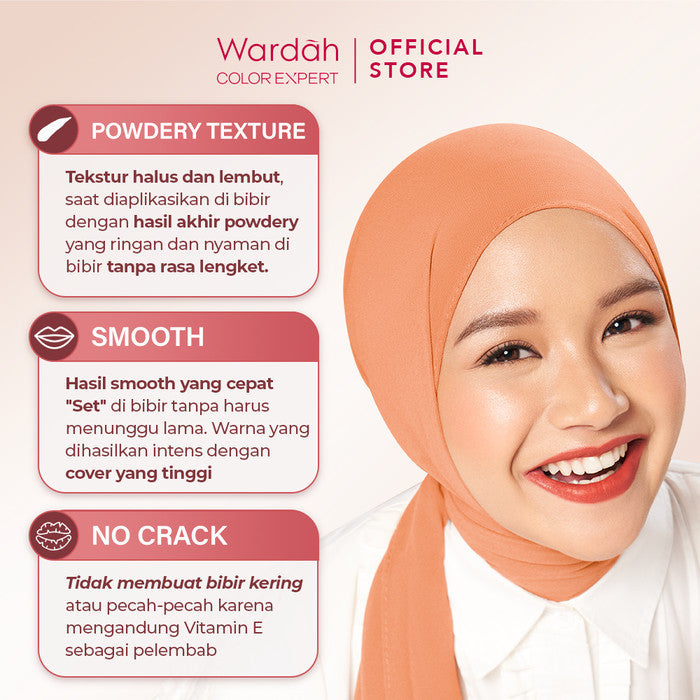 KOREAN BLUR LIPS ANTI CRACK WARDAH Colorfit Velvet Matte Lip Mousse Lip Cream Tahan Lama 24 Jam Tidak Lengket Tekstur Creamy Liptint Lip Stain Lipgloss Lip Tint Lipstik Lipcream Longlasting Waterproof Dry Lips Smooth Library