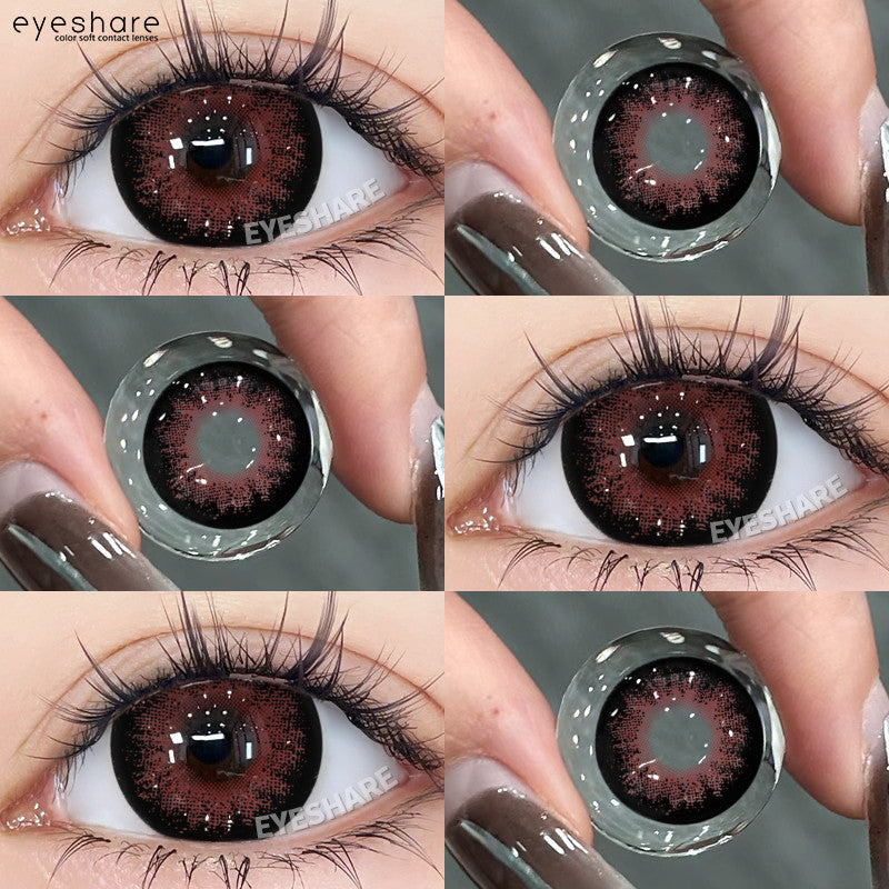 Eyeshare Softlens 15MM CELEBES BLACK 1 Pasang Big Eyes Lensa Kontak Softlen