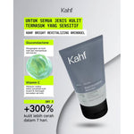 Kahf Bright Revitalizing Amino Gel Face Wash 100 ml GET Kahf Bright Revitalizing Amino Gel Face Wash 100 ml-Sabun Cuci Muka Pria Kulit Sensitif Mencerahkan Wajah-Vitamin C, Niacinamide-Gentle Cleanser Low pH for Daily Use