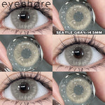 Eyeshare Softlens Big Eyes 14.5mm 1Pasang LOIRE BROWN Lensa Kontak Mata Orang Korea