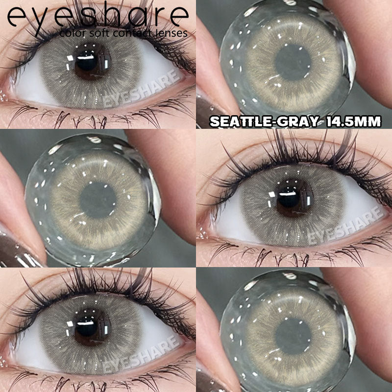 Eyeshare Softlens Big Eyes 14.5mm 1Pasang LOIRE BROWN Lensa Kontak Mata Orang Korea