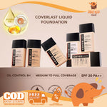 OMG Coverlast Liquid Foundation Oh My Glam Alas Bedak Cair 25ml Tahan Lama