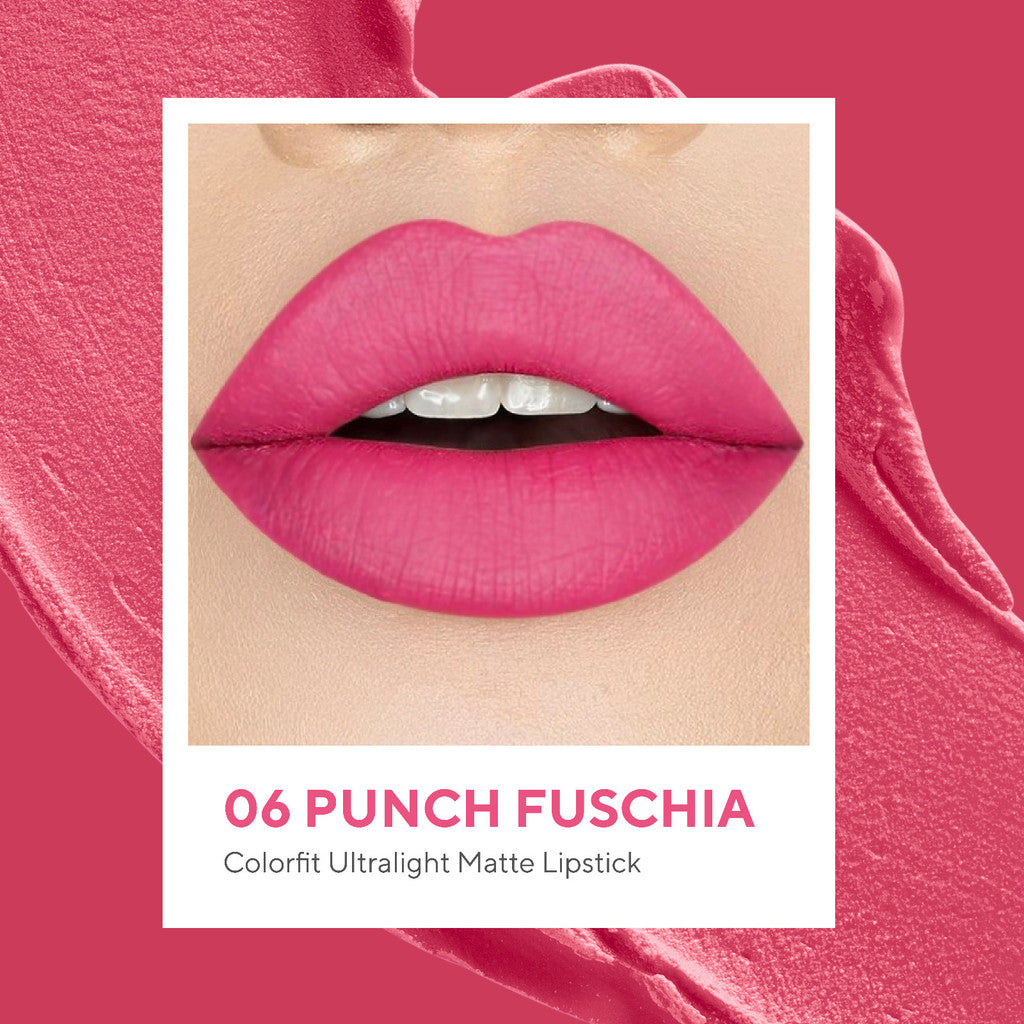 [LIPSTICK ALA KOREA] WARDAH Colorfit Ultralight Matte Lipstick - Korean Limited Edition Shade 09-13 - Lipstick Tahan Lama Hingga 8 Jam -Dilengkapi Vtamin E -Ringan dan Lembut di Bibir-Makeup-Lipstik Tahan Minyak 24 Jam-Lipstik Tasya-Lip Cream-Lip Matte