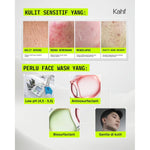 Kahf Bright Revitalizing Amino Gel Face Wash 100 ml GET Kahf Bright Revitalizing Amino Gel Face Wash 100 ml-Sabun Cuci Muka Pria Kulit Sensitif Mencerahkan Wajah-Vitamin C, Niacinamide-Gentle Cleanser Low pH for Daily Use