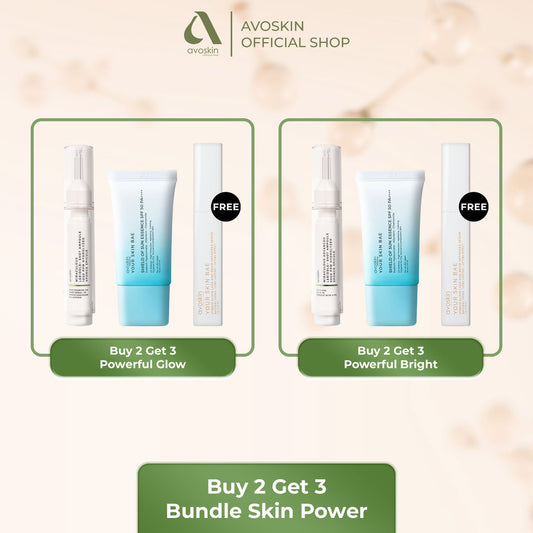 [BUY 2 GET 3] Bundle Skin Power (3 pcs) - Miraculous LSRiddle, YSB SOS 30ml, FREE YSB Lash and Brow