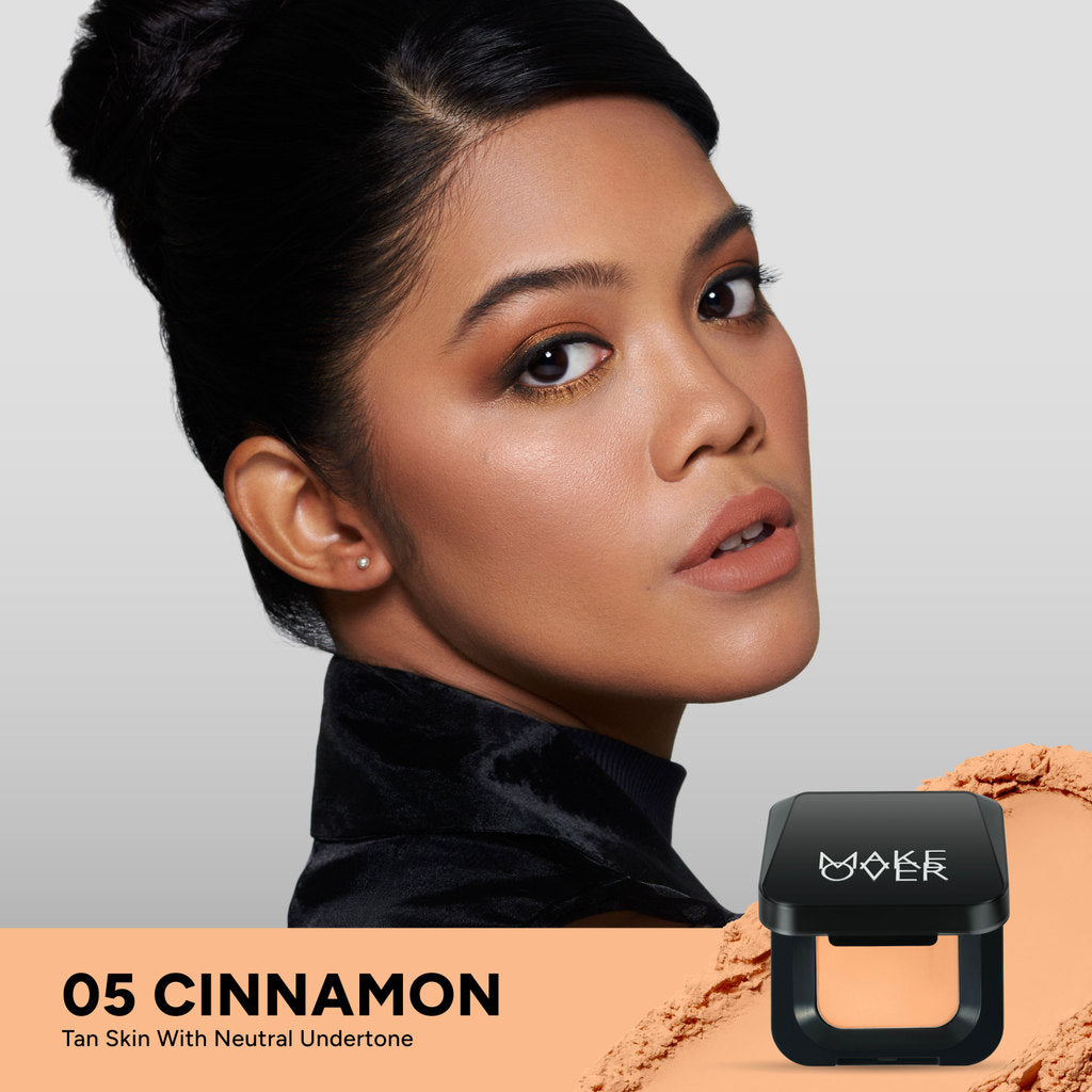 [SPECIAL 11.11] NEW! MAKE OVER Perfect Cover Powder Foundation Mini - TWC Two Way Cake Ukuran Mini Cover Melt and Blur Powder 16H Blurring Velvet Smooth Finish Bedak Padat Compact High Coverage Ringan Wajah Flawless Make Up Tahan Lama Non-Comedogenic