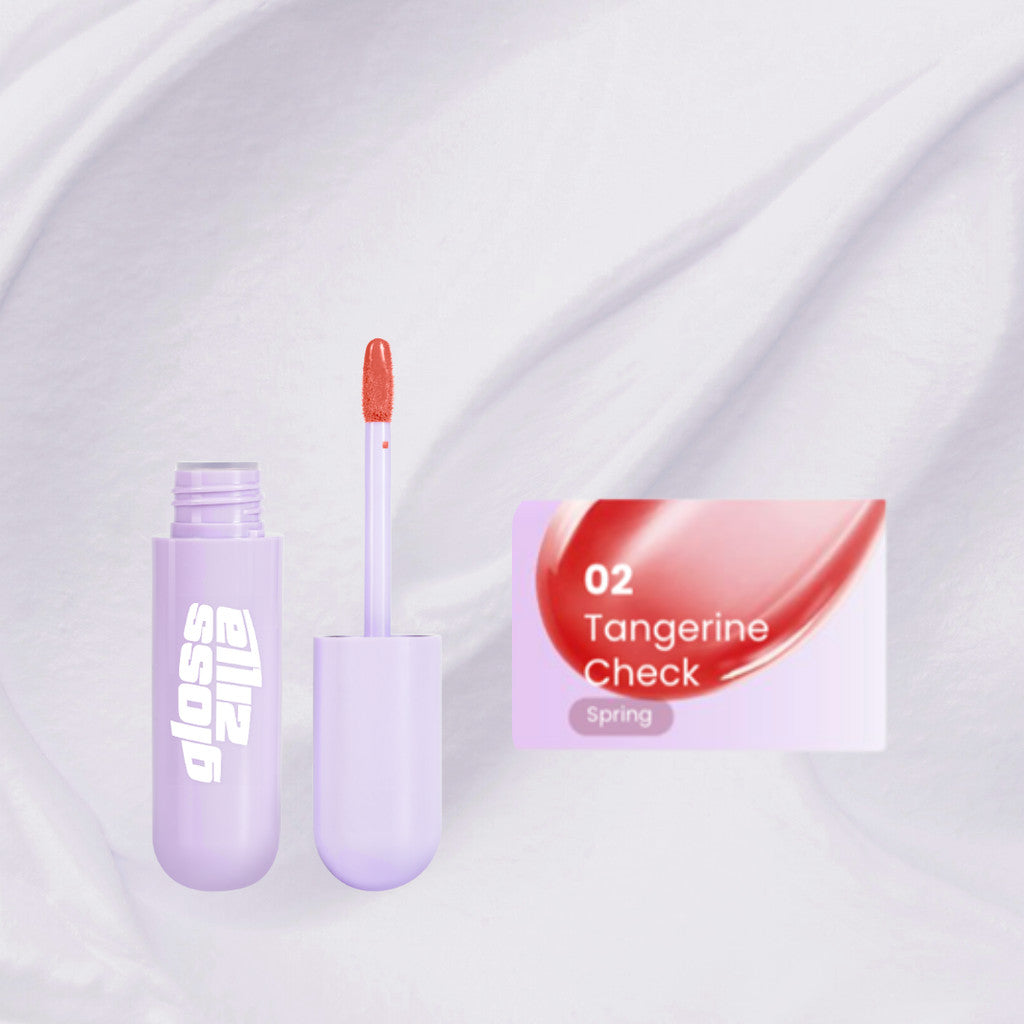 NEW! Emina Glosszilla Lightweight Lip Jelly Vinyl 3 g - Transferproof Gloss, Longlasting Stain, Intense Color, Plumpy, Transferproof, Tahan Lama, Cocok untuk Bibir Sensitif, Ringan, Tidak Lengket, Mengandung Vit E, Oil Complex, dan Hyaluronic Acid