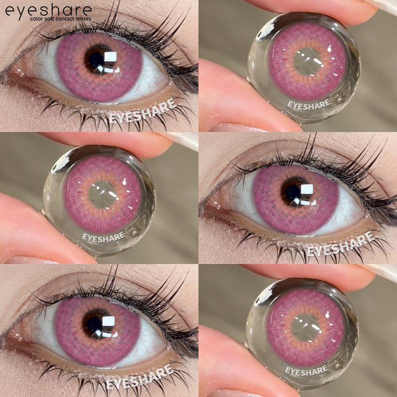 Eyeshare Softlens Big Eyes 14.5mm 1Pasang LOIRE BROWN Lensa Kontak Mata Orang Korea