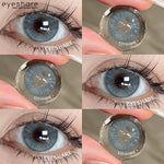 Eyeshare Softlens Big Eyes 14.5mm 1Pasang LOIRE BROWN Lensa Kontak Mata Orang Korea