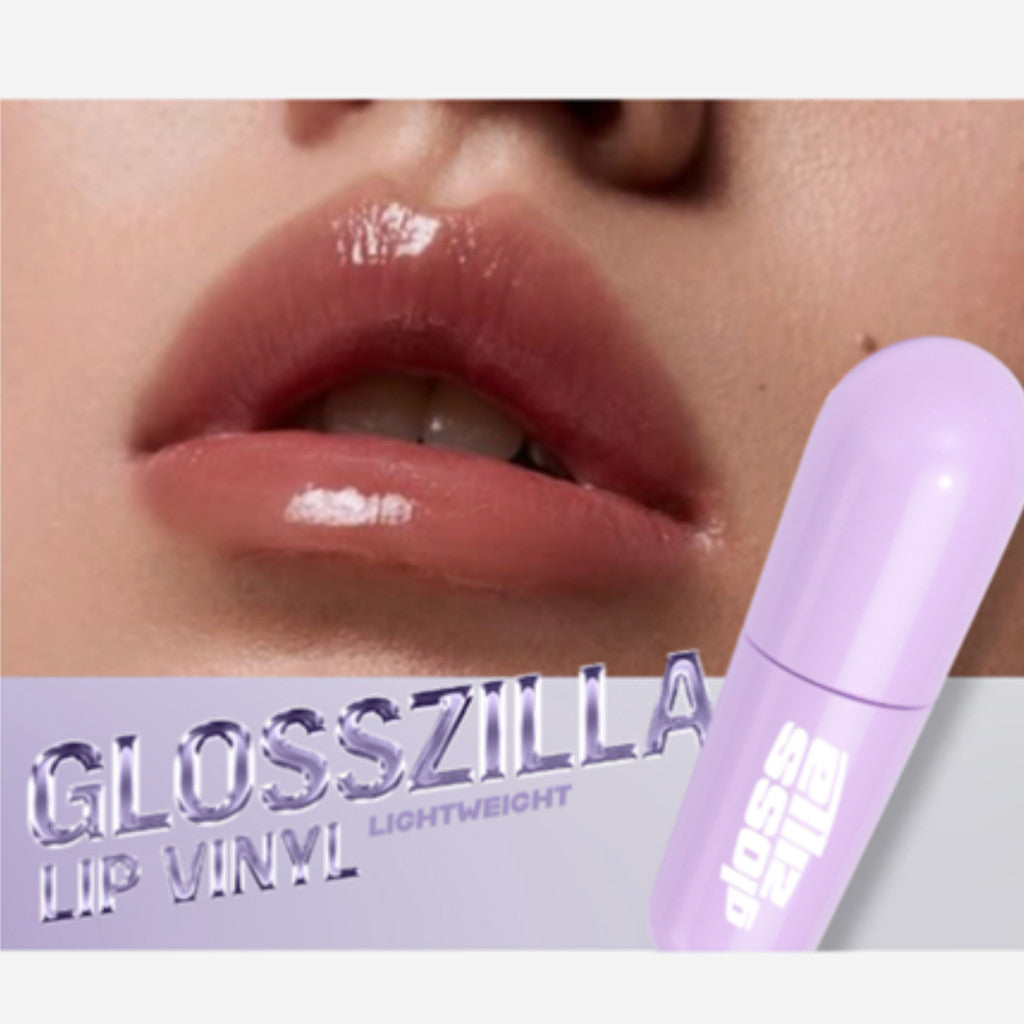 NEW! Emina Glosszilla Lightweight Lip Jelly Vinyl 3 g - Transferproof Gloss, Longlasting Stain, Intense Color, Plumpy, Transferproof, Tahan Lama, Cocok untuk Bibir Sensitif, Ringan, Tidak Lengket, Mengandung Vit E, Oil Complex, dan Hyaluronic Acid
