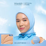 WARDAH Lightening Matte Powder 20 g Bedak Tabur dengan Smooth Matte Finish yang Diformulasikan dengan SPF 20 PA dan Serum Niacinamide Untuk Hasil Makeup Flawless dan Cerah Cocok Dipakai dengan Cushion Makeup