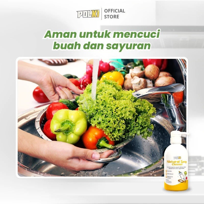 POLKI Cleaner Cairan Pembersih Kerak Keramik / Dapur / Kulkas Anti Lalat