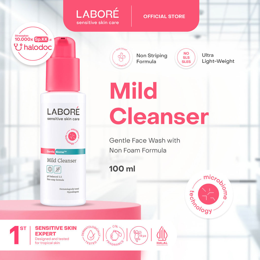 [DERMALAB REVOLUTIONAIRE] Extreme Sensitive Soothing Set - Physical Sunscreen SPF 50+ PA++++ 30 ml |  TopiCalm Cream 85 ml | Mild Cleanser 100 ml - Sunscreen - Moisturizer - Cleanser - Sabun Wajah - Ringan - Mudah Menyerap - Melembapkan - Lembut