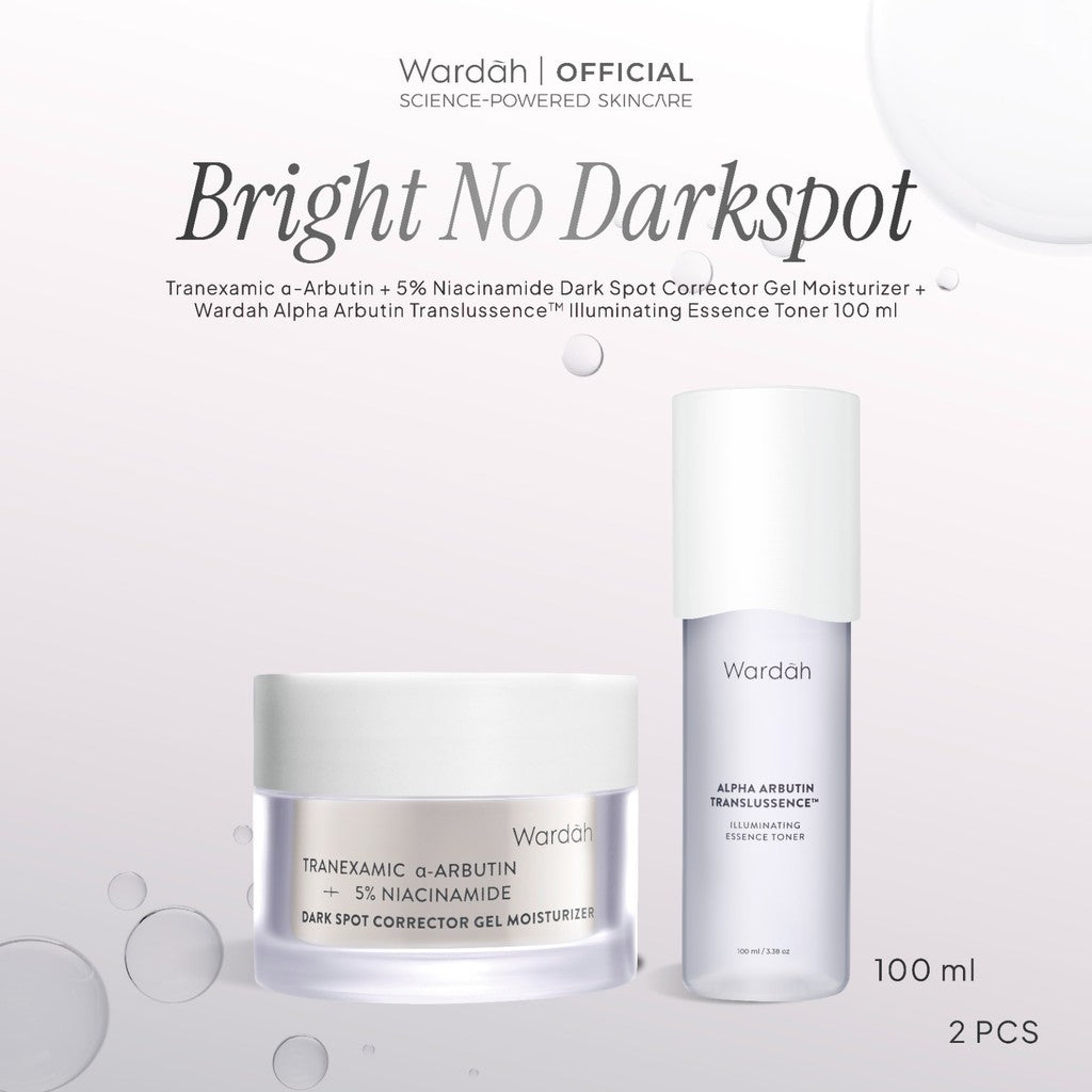 NEW! Wardah Alpha Arbutin Translussence Illuminating Essence Toner 50 ml Mencerahkan Kulit Menghilangkan Dark Spot Menghidrasi Kulit Ceramide dan Melembutkan Tekstur Wajah Untuk Semua Jenis Kulit - Toner Badan - Skincare