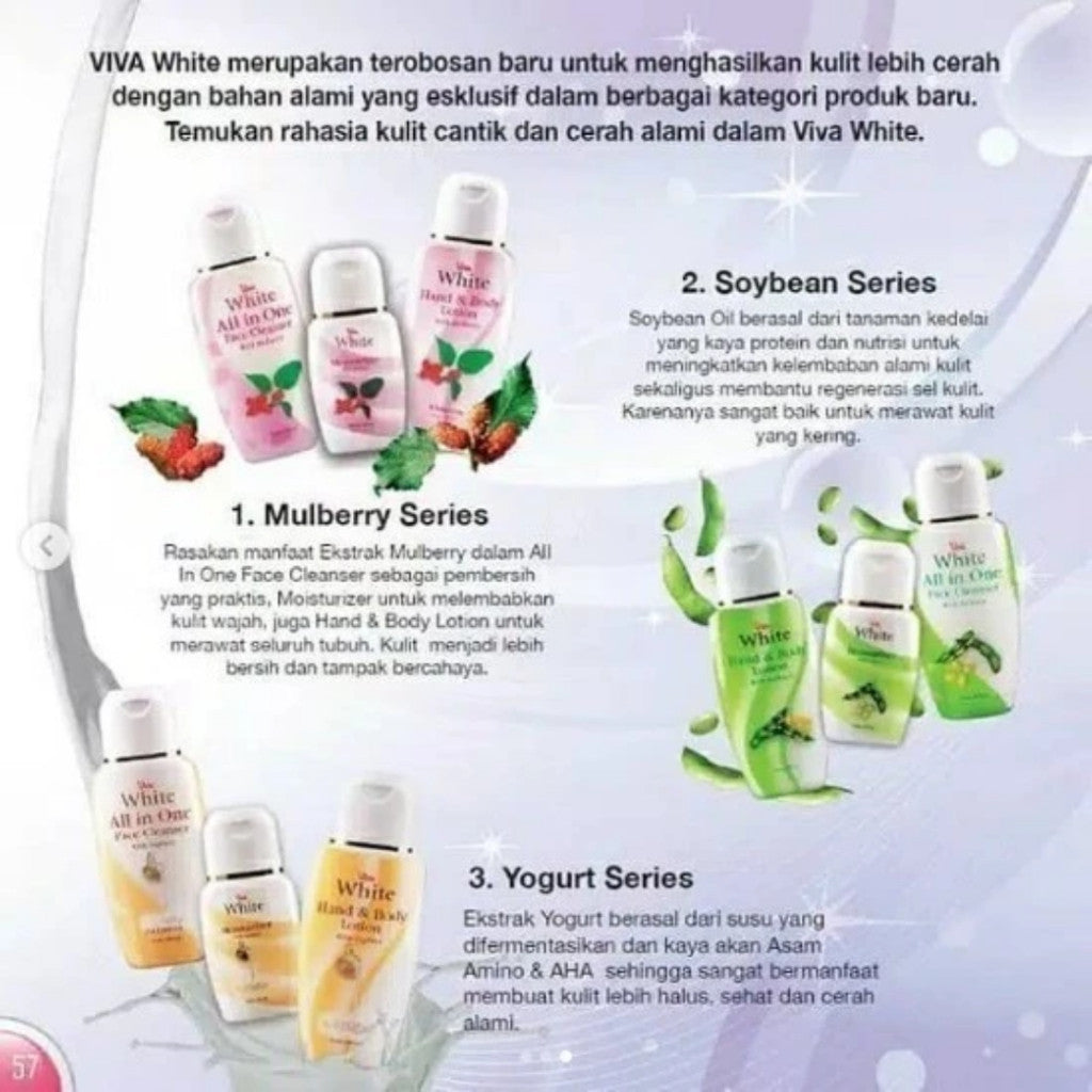 Viva White Moisturizer Series 30ml – Brightening Facial Moisturizer