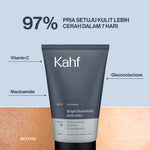 Kahf Bright Revitalizing Amino Gel Face Wash 100 ml GET Kahf Bright Revitalizing Amino Gel Face Wash 100 ml-Sabun Cuci Muka Pria Kulit Sensitif Mencerahkan Wajah-Vitamin C, Niacinamide-Gentle Cleanser Low pH for Daily Use