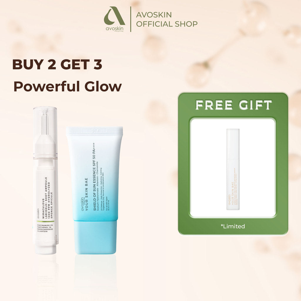 [BUY 2 GET 3] Bundle Skin Power (3 pcs) - Miraculous LSRiddle, YSB SOS 30ml, FREE YSB Lash and Brow