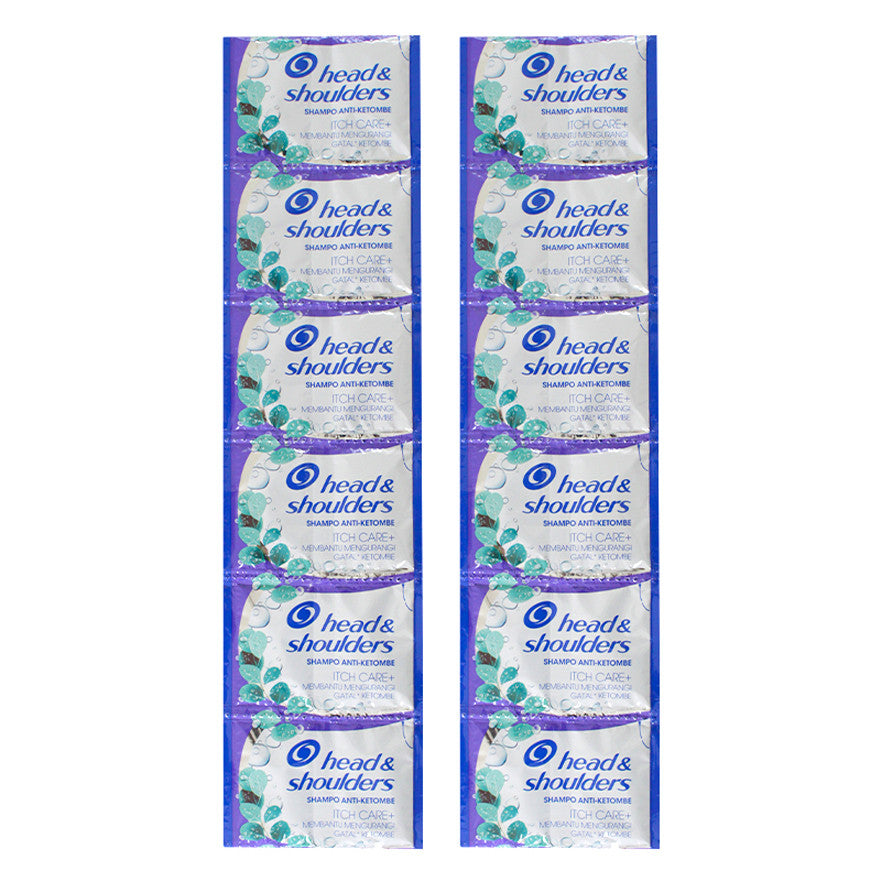 HEAD & SHOULDERS Shampoo Sachet Renceng 12 Pcs | Shampo Head and Shoulders Anti Apek, Anti Bacterial