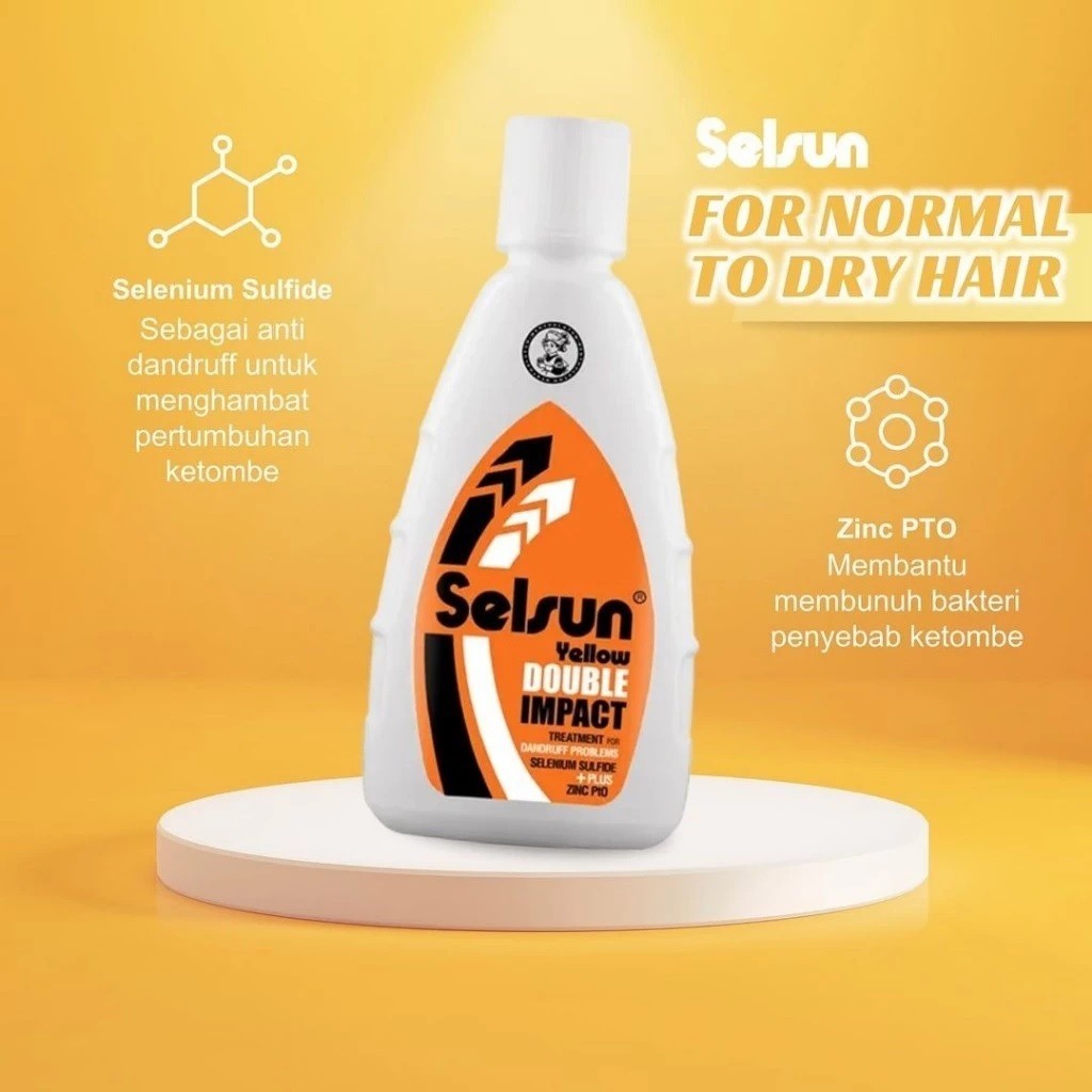 SELSUN Shampoo Blue / Gold / Yellow Hair Care - Shampo Perawatan Ketombe Rambut