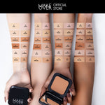 [SPECIAL 11.11] NEW! MAKE OVER Perfect Cover Powder Foundation Mini - TWC Two Way Cake Ukuran Mini Cover Melt and Blur Powder 16H Blurring Velvet Smooth Finish Bedak Padat Compact High Coverage Ringan Wajah Flawless Make Up Tahan Lama Non-Comedogenic