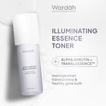 NEW! Wardah Alpha Arbutin Translussence Illuminating Essence Toner 50 ml Mencerahkan Kulit Menghilangkan Dark Spot Menghidrasi Kulit Ceramide dan Melembutkan Tekstur Wajah Untuk Semua Jenis Kulit - Toner Badan - Skincare