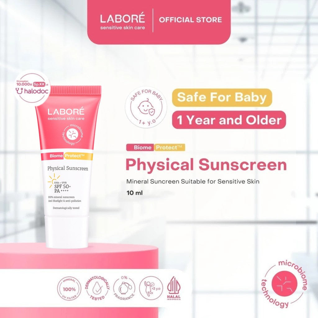 [DERMALAB REVOLUTIONAIRE] Maternity Care Essential Set - Physical Sunscreen SPF 50+ PA++++ 10 ml | Face & Body Cleanser 250 ml | Barrier Advance Lotion 225 ml - Sunscreen -  Sabun Badan & Wajah - Body Lotion - - Melembapkan - Lembut - Paket Skincare