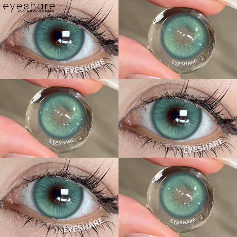 Eyeshare Softlens Big Eyes 14.5mm 1Pasang LOIRE BROWN Lensa Kontak Mata Orang Korea