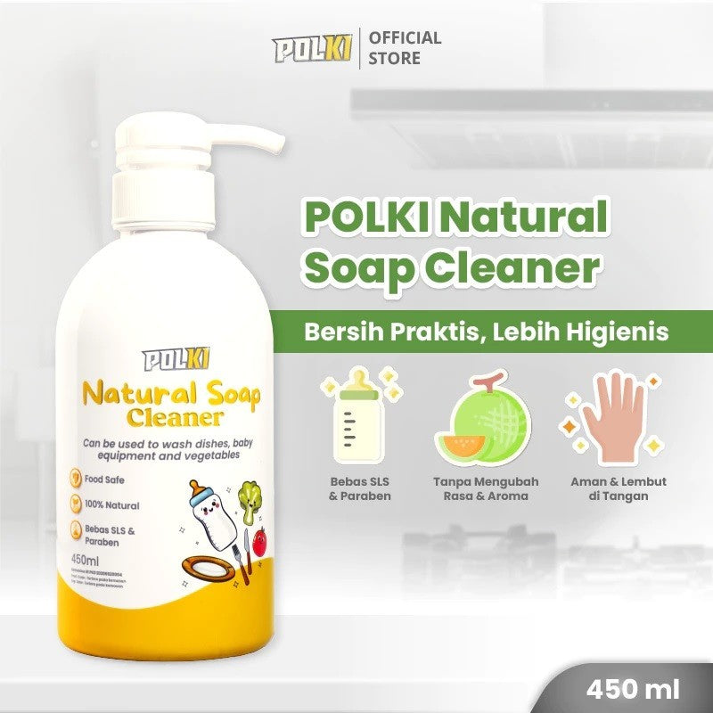 POLKI Cleaner Cairan Pembersih Kerak Keramik / Dapur / Kulkas Anti Lalat