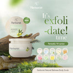 HERBORIST Natural Balinese Body Scrub 100gr / 200gr - Lulur Badan dengan AHA-BHA-PHA