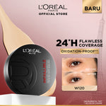 [BARU!] L'Oreal Paris Infaillible Cushion Foundation 24H - flawless coverage,  Cushion dengan hasil yang nyaman tersedia dalam 10 shades cocok untuk kulit indonesia.
