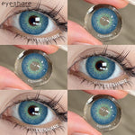 Eyeshare Softlens Big Eyes 14.5mm 1Pasang LOIRE BROWN Lensa Kontak Mata Orang Korea