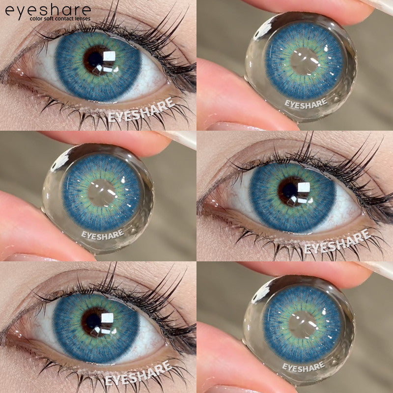 Eyeshare Softlens Big Eyes 14.5mm 1Pasang LOIRE BROWN Lensa Kontak Mata Orang Korea