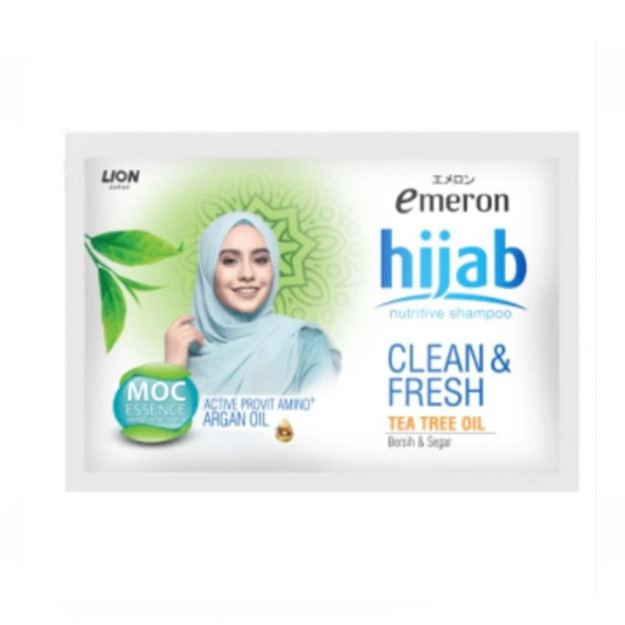 EMERON Shampoo 10ml Renceng 12 Pcs | Shampo Emeron Hijab, Anti Dandruff, Hair Fall, Black & Shine