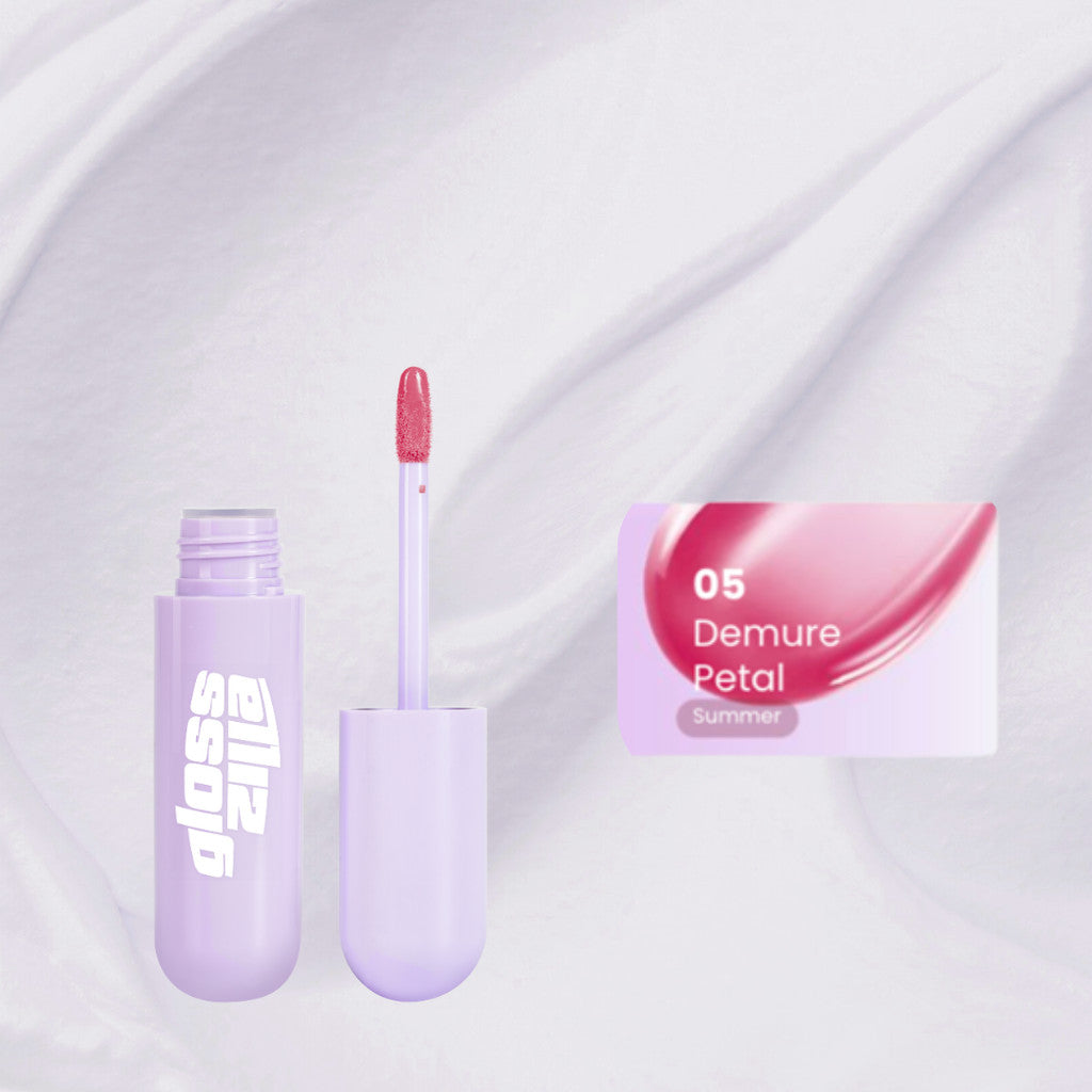 NEW! Emina Glosszilla Lightweight Lip Jelly Vinyl 3 g - Transferproof Gloss, Longlasting Stain, Intense Color, Plumpy, Transferproof, Tahan Lama, Cocok untuk Bibir Sensitif, Ringan, Tidak Lengket, Mengandung Vit E, Oil Complex, dan Hyaluronic Acid