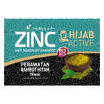 ZINC Shampoo Hijab Sachet 10ml Sachet Renceng 12 Pcs | Shampo Zinc Perawatan Rambut, Active Fresh