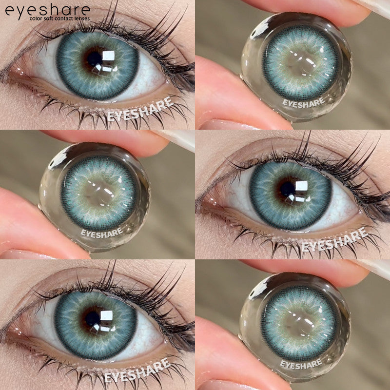Eyeshare Softlens Big Eyes 14.5mm 1Pasang LOIRE BROWN Lensa Kontak Mata Orang Korea