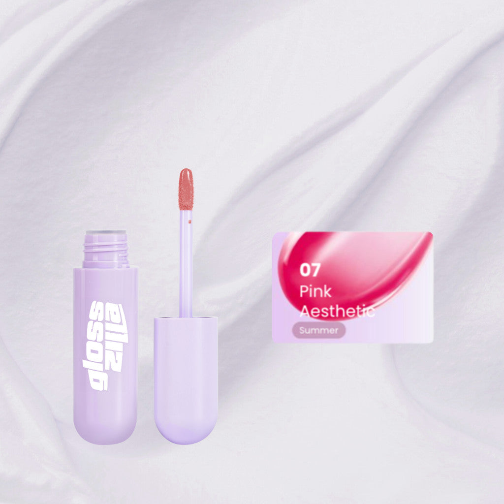 NEW! Emina Glosszilla Lightweight Lip Jelly Vinyl 3 g - Transferproof Gloss, Longlasting Stain, Intense Color, Plumpy, Transferproof, Tahan Lama, Cocok untuk Bibir Sensitif, Ringan, Tidak Lengket, Mengandung Vit E, Oil Complex, dan Hyaluronic Acid