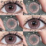Eyeshare Softlens Big Eyes 14.5mm 1Pasang LOIRE BROWN Lensa Kontak Mata Orang Korea