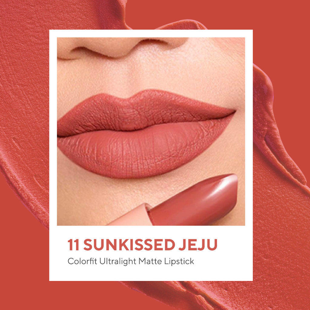 [LIPSTICK ALA KOREA] WARDAH Colorfit Ultralight Matte Lipstick - Korean Limited Edition Shade 09-13 - Lipstick Tahan Lama Hingga 8 Jam -Dilengkapi Vtamin E -Ringan dan Lembut di Bibir-Makeup-Lipstik Tahan Minyak 24 Jam-Lipstik Tasya-Lip Cream-Lip Matte